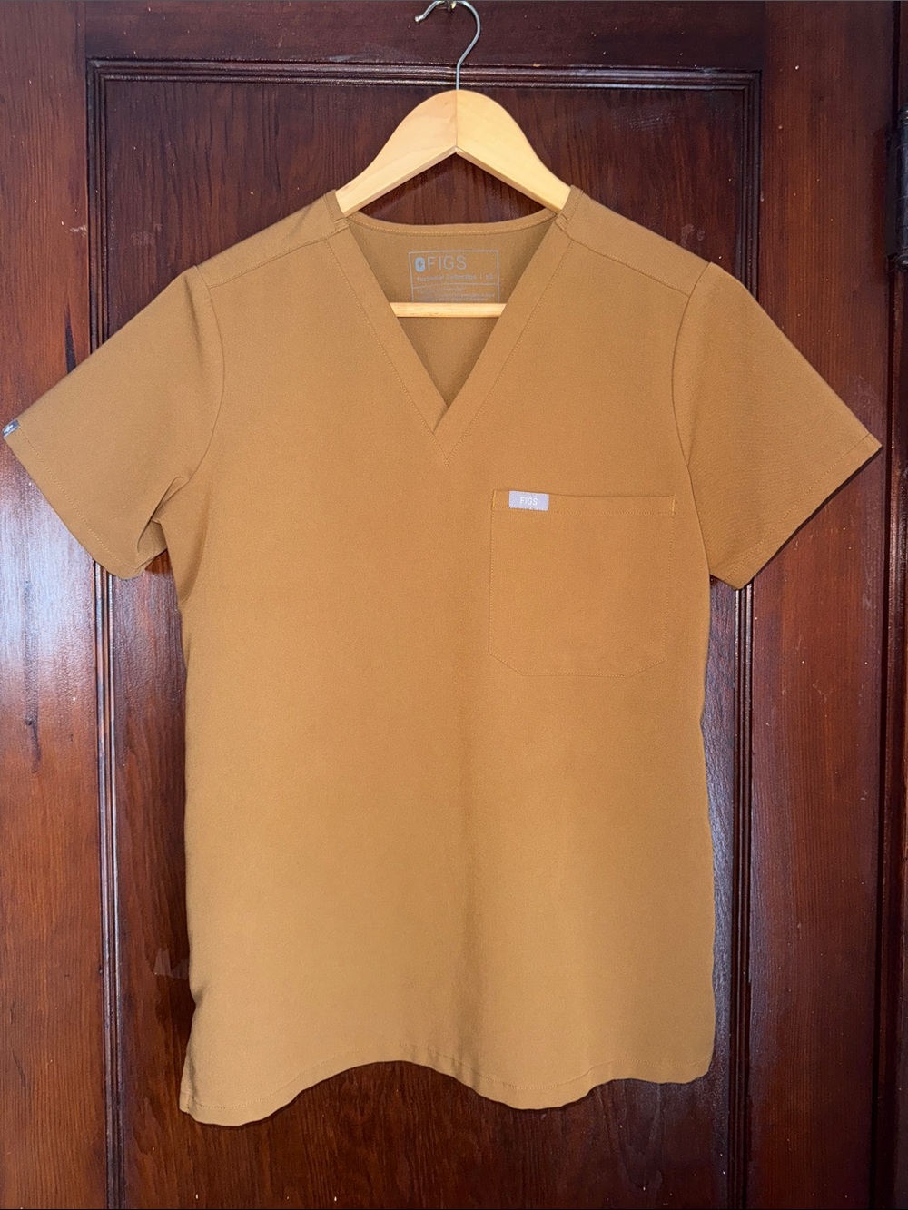 Figs Women’s Catarina V-Neck Scrub Top in Limited Edition Earth
